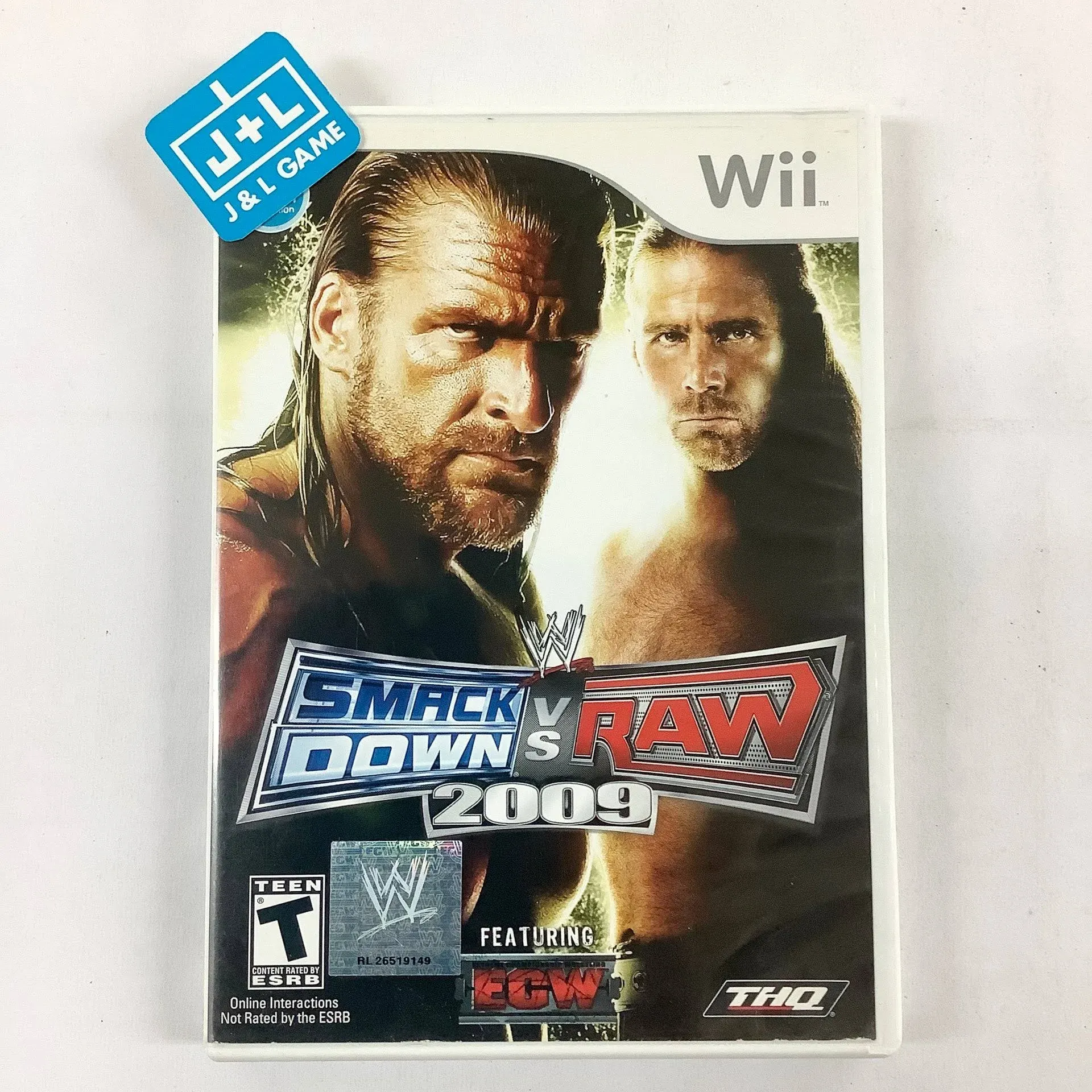 Wii WWE Smackdown vs. Raw 2009