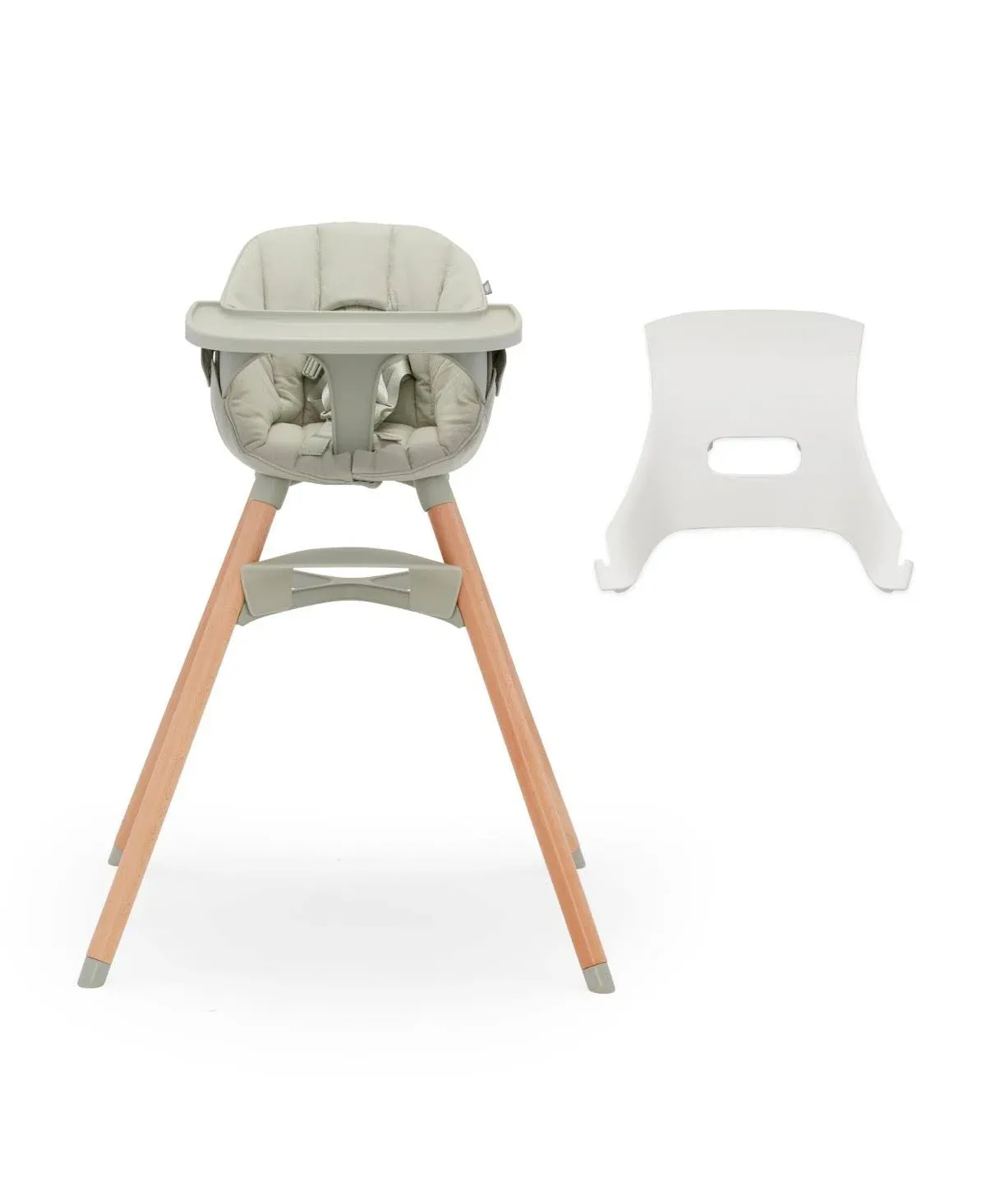 Lalo 3-in-1 High Chair - Grapefruit