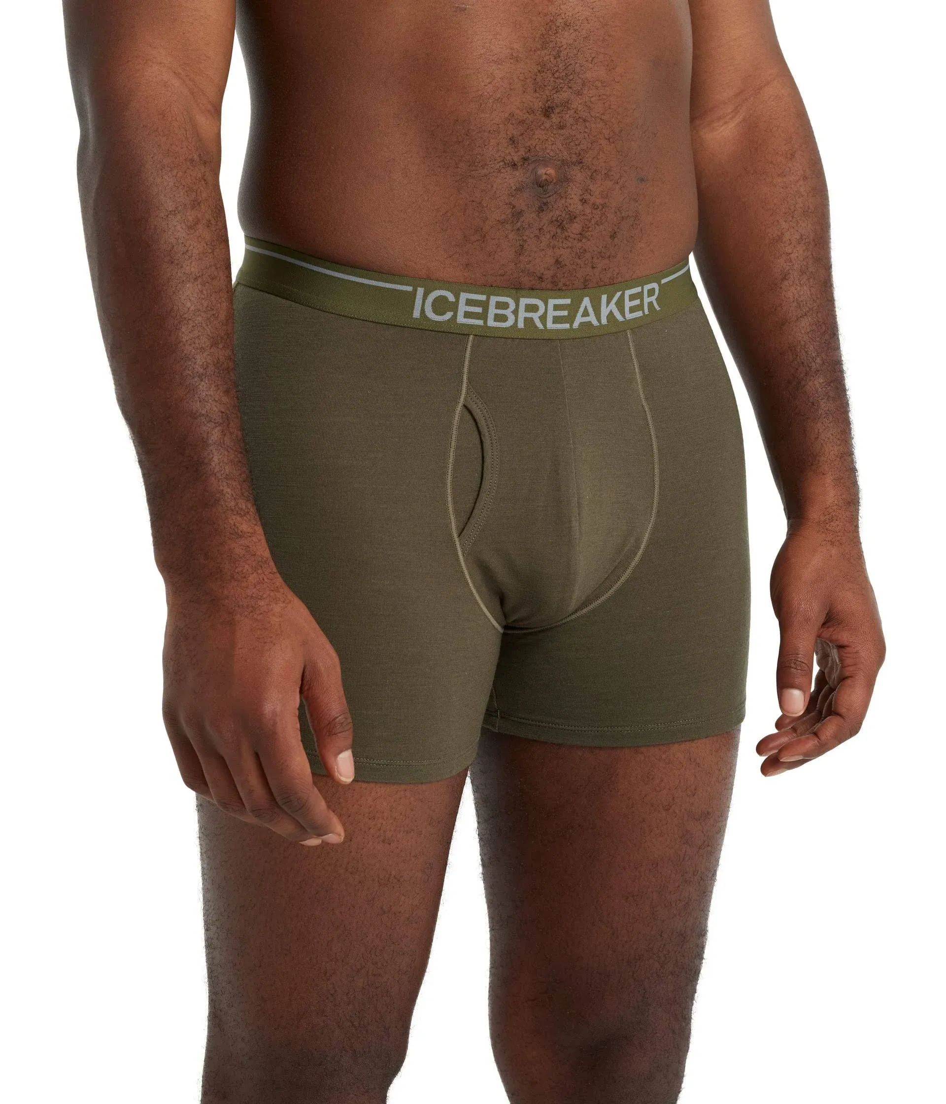 Icebreaker Men's Anatomica Boxers with Fly