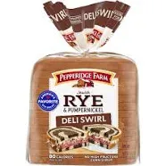 Pepperidge Farm Deli Swirl Jewish Rye & Pumpernickel Bread