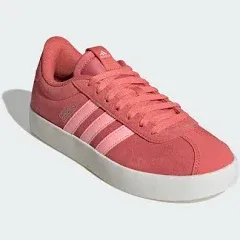 Adidas Women's VL Court 3.0 Sneakers | Scarlet/Pink | Size 9.5