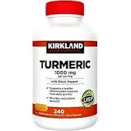 Kirkland Signature Turmeric 1000 mg - 240 Capsules