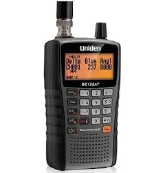 Uniden BC125AT 500 Alpha Tagged Channel Bearcat Handheld Scanner