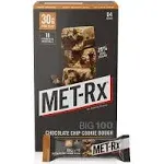 Met-Rx Big 100 Meal Replacement Bar, Chocolate Chip Cookie Dough - 9 pack, 3.52 oz bars