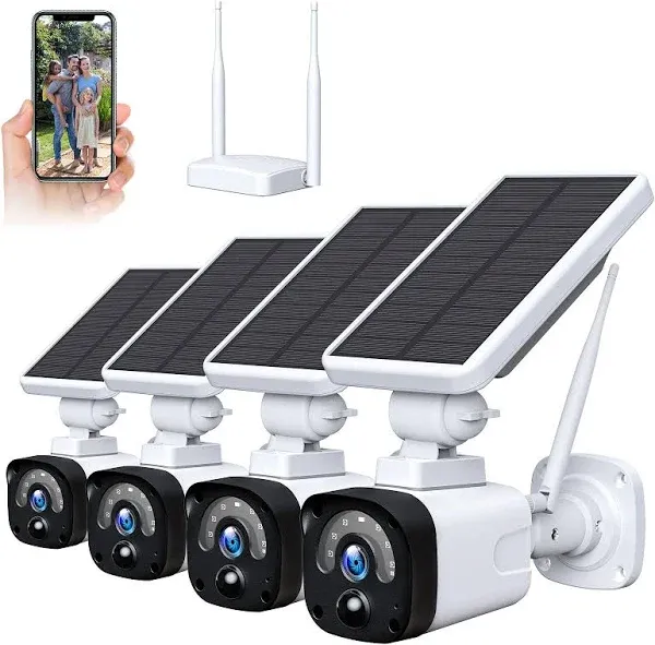 Solar Security Camera System