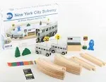 Daron MTA Wooden Train Set