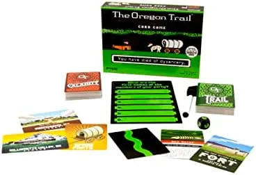 The Oregon Trail Card Game 2-6 Players Strategy Ages 12+ New, Open Box