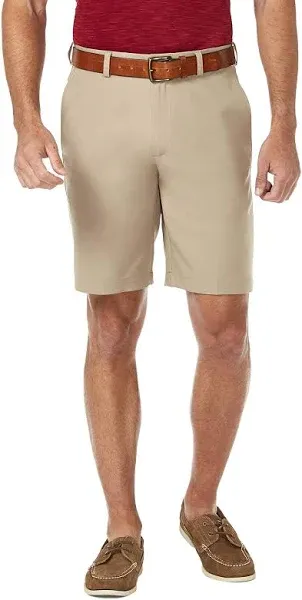 Haggar Men's Cool 18 Pro Flat Front Shorts