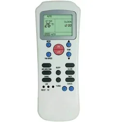 Generic Replacement Air Conditioner Remote Control