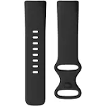 Fitbit Charge 5 Infinity Accessory Band Black, Large