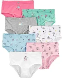 Carter's Girls' Little 7-Pack Underwear