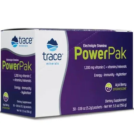 Power Pak Electrolyte Stamina & Vitamin C Acai