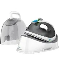 Steamfast SF-760 Portable Cordless Steam Iron With Carrying Case Non-Stick