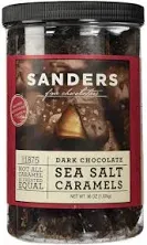 Sanders Dark Chocolate Sea Salt Caramels - 36 oz (2.25 pounds)