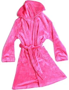 Just Love Velour Solid Robes for Girls 75604-WHT-7-8