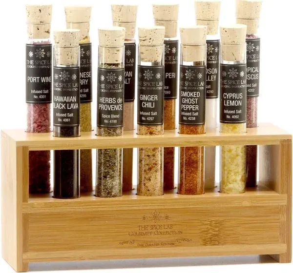 The Spice Lab Gourmet Salt Sampler Collection