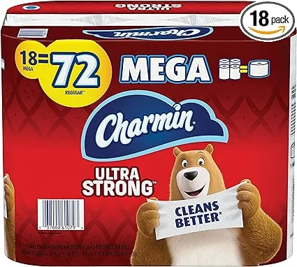 Charmin Ultra Strong Mega Rolls