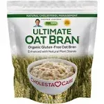 Andrew Lessman Ultimate Oat Bran 60 Servings - Premium Organic, Gluten-Free Oat Bran, Heart-Healthy Fiber and Non-GMO Sourced Phytosterols. Promotes