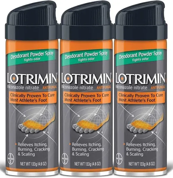 Lotrimin AF Jock Itch Antifungal Powder Spray