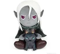 Dungeons & Dragons Drizzt and Guenhwyvar Medium Plush