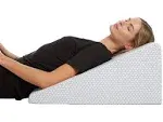 AllSett Health Cooling Wedge Pillow with Memory Foam Top and Removable Cover (10-In.), ASH052