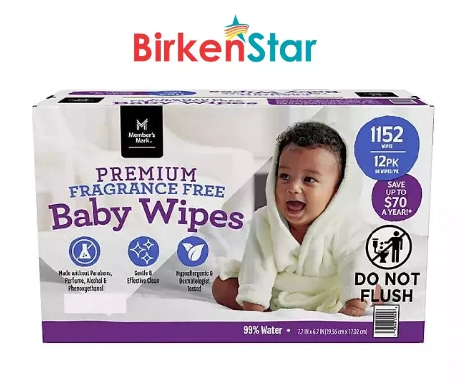 Member&#039;s Mark Premium Fragrance-Free Baby Wipes, 12 Packs (1152 ct.) Great Price