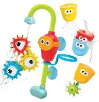 Bay Bath Toddler Toys (Ages 1-3) - 3 Stackable Cups, Spinning Gears, Hose &amp; Spou