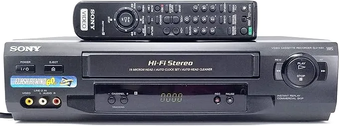 Sony SLV-N51 4-Head Hi-Fi Stereo VHS Recorder Player