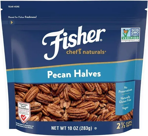 Fisher Chef's Naturals Pecan Halves