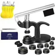 ONEBOM Watch Press Tool Set, Watch Repair Kit Professional with Everything, for Various Kinds of Watch (Watch Press Kit)