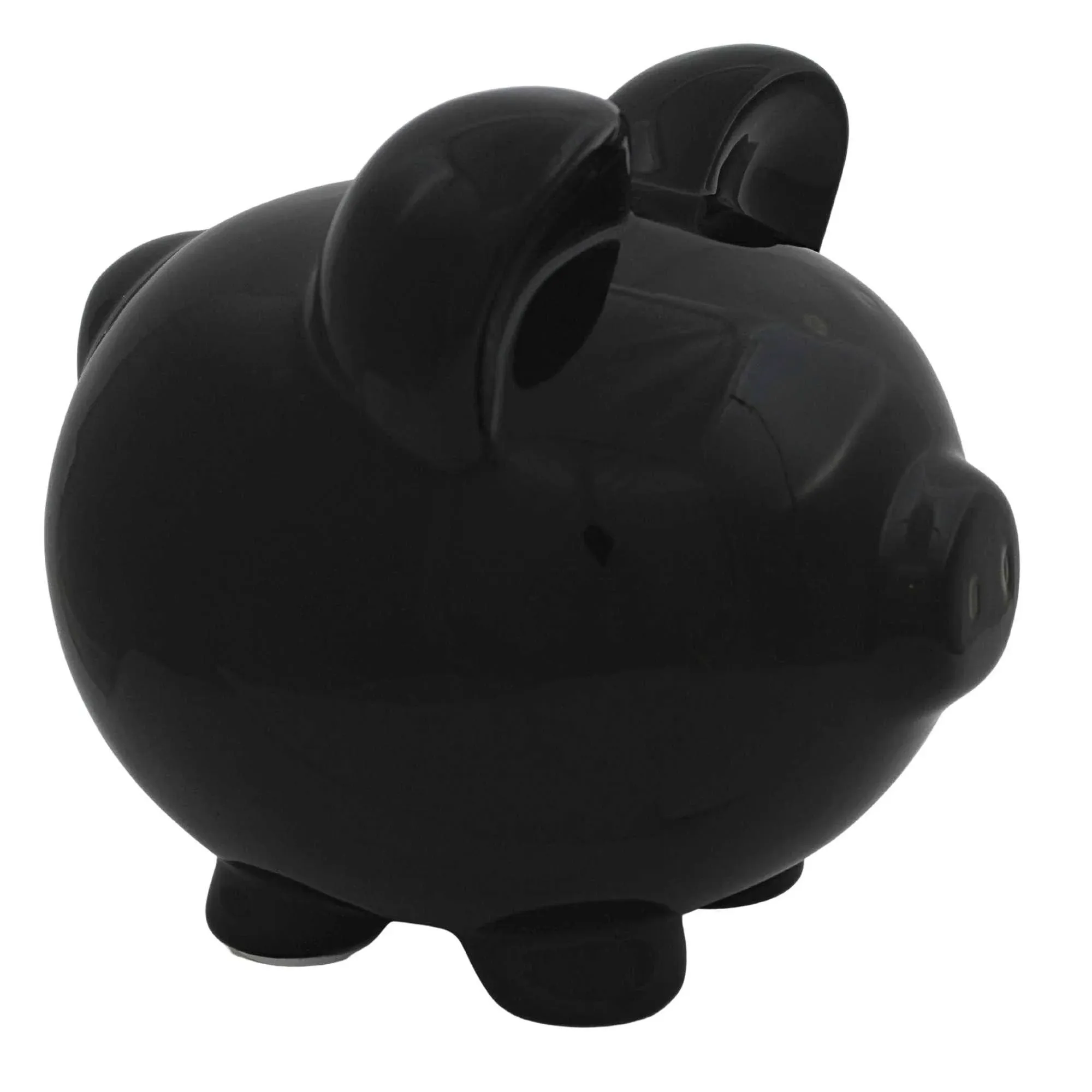 Child to Cherish Ceramic Piggy Bank, Gray