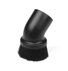 Vacuum Brush Wet Dry Accessories Hose Attachment Polypropylene Black 3.2 Ounce