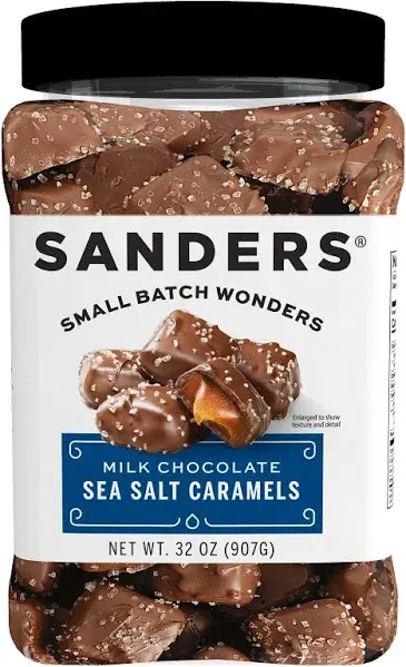 Original Milk Chocolate Sea Salt Caramels Tub 32 oz.