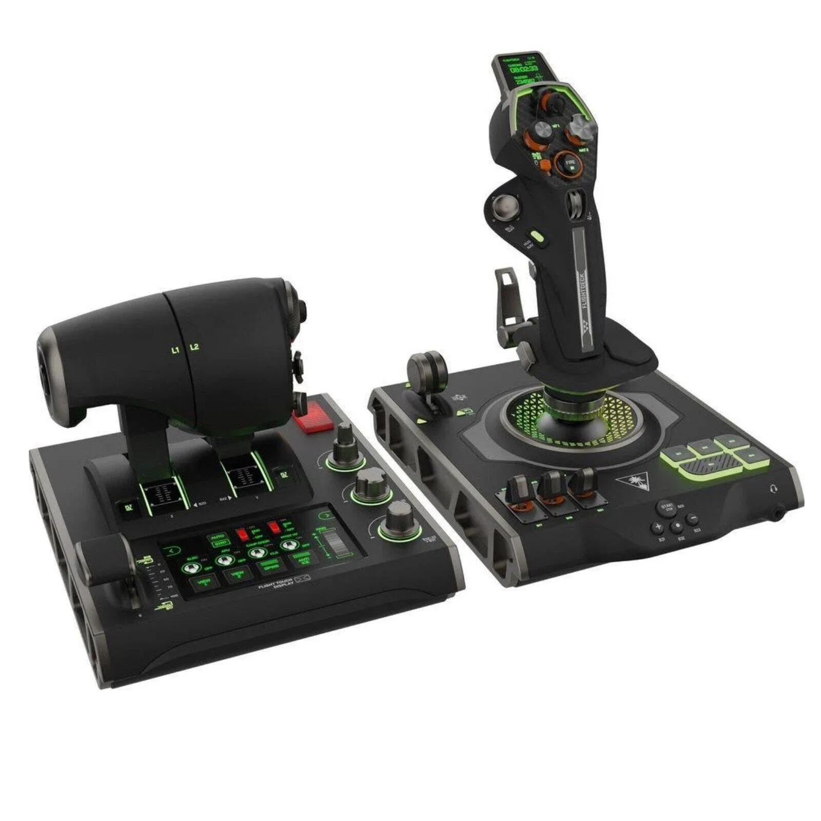 Turtle Beach VelocityOne Black USB Flightstick Analogue / Digital PC