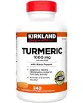 Kirkland Signature Turmeric 1000 mg - 240 Capsules