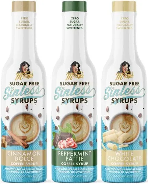 Winter Delights Collection Sugar Free Sinless Syrups