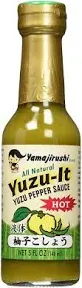 Yamajirushi Japanese Yuzu-it Yuzu Pepper Sauce 5oz, Yuzu Citrus Hot Sauce (2 Pack)