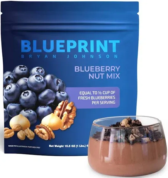 Blueprint Bryan Johnson Blueberry Nut Mix