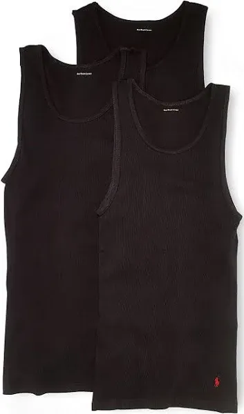 Polo Ralph Lauren Men's Classic Fit Cotton Tank Tops (3-Pack)