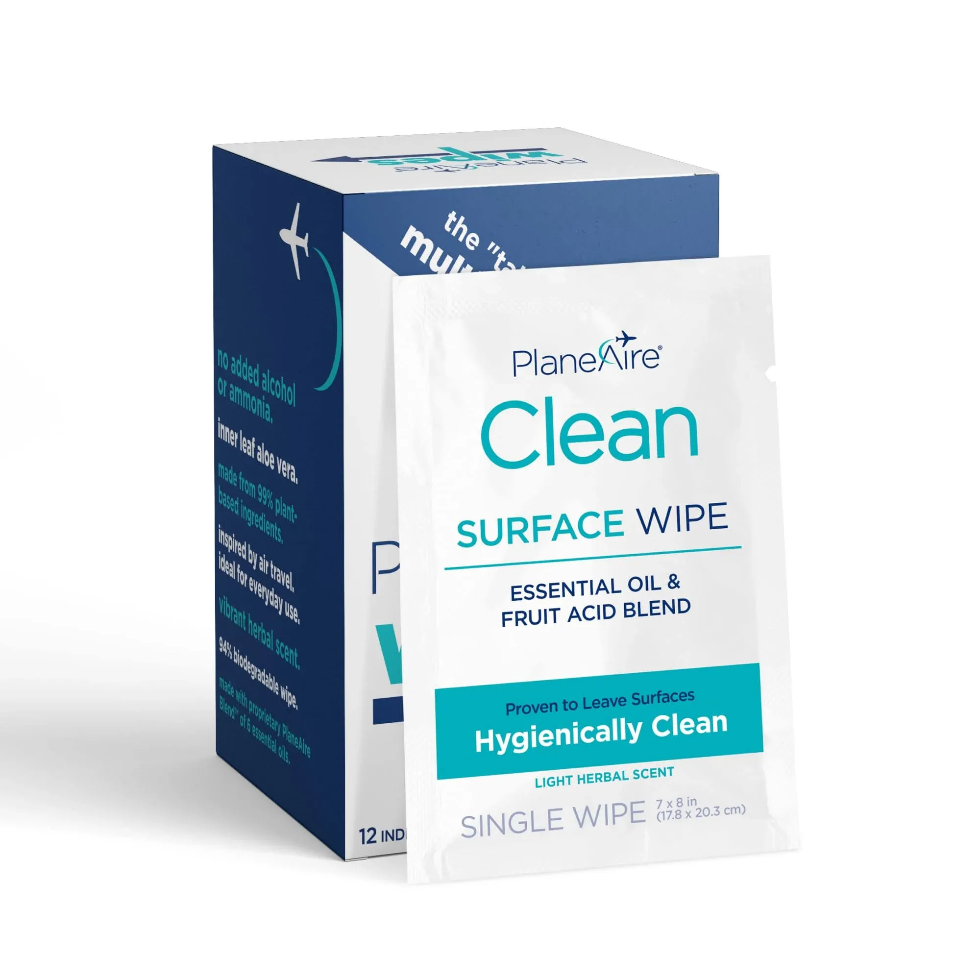 Clean Wipes | Surface Cleaning Wipes | Individual Travel Wipes | All Purpose Cleaning Wipes | Travel Essentials | Travel Cleaning Supplies On the Go Essentials