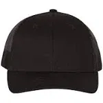 Richardson 112Y Youth Trucker Snapback Cap - Black