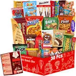 International Snack Box, 30 Pcs Premium Foreign Rare Snack Food Gifts