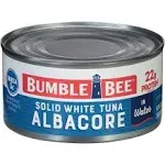 Bumble Bee Tuna in Water, Albacore, Solid White - 12 oz