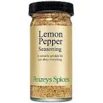 Lemon Pepper Seasoning By Penzeys Spices 2.8 oz 1/2 cup jar (Pack of 1)