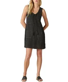 Lucky Brand Women's Crochet Baja Tunic Dress