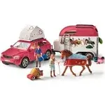 Schleich Horse Adventures Playset with Car and Trailer