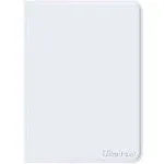 Ultra Pro - Vivid 12-Pocket Zippered Pro-Binder: White