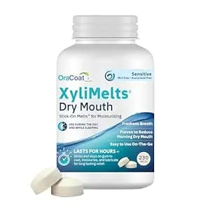 Oracoat XyliMelts Dry Mouth Relief Oral Adhering Discs