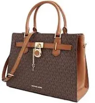 Michael Kors Women's Hamilton Medium Logo Satchel