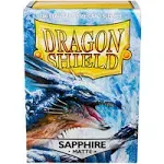 Dragon Shield (100) Matte Sleeves Sapphire